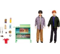 Harry Potter Toys, Harry & Ron on the Hogwarts Express Dolls with Accessories, 12-Inch Harry Potter Dolls, HND79
