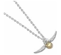 Harry Potter Two Tone Golden Snitch Pendant Necklace