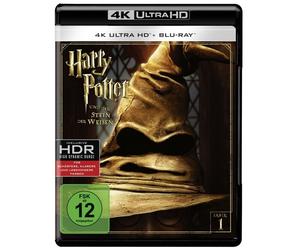 HARRY POTTER UND DER STEIN DER WEISEN-DANIEL RADCLIFFE, 2 ULTRA HD BLU-RAY NEW