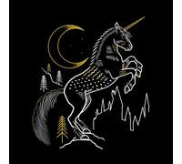 Harry Potter Unicorn Sweatshirt - Black - L