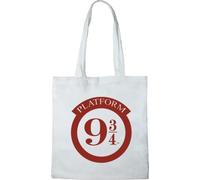 HARRY POTTER Unisex Bwhapombb006 Tote Bag, White, 38 x 40 cm, Utility