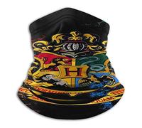 Harry Potter Unisex Neck Gaiter Tube Snood Face Coverings, Balaclava Headwear Neck warmer, UV/Wind Protection Reusable Washable Stretchy Breathable Bandana for Yoga Running Hiking