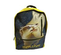 Harry Potter Unisex's (INTRICATE HOUSES HUFFLEPUFF) BACKPACK, One Size