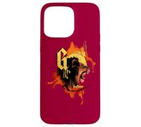 Harry Potter Urban Elegance Gryffindor Lion Case for iPhone 15 Pro Max