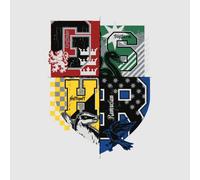 Harry Potter Varsity House Logo Women's T-Shirt - Grey - XL