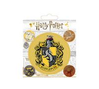 Harry Potter Vinyl Hufflepuff Stickers (Pack Of 5) Yellow/red/black (One Size)