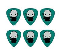 Harry Potter Voldemort Cute Chibi Character Novelty Guitar Picks Medium Gauge - Set of 6