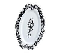 Harry Potter Voldemort Death Eater Ceramic Large Serving Platter | 14-Inch Plate