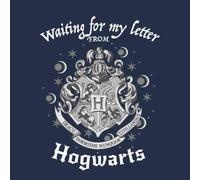 Harry Potter Waiting For My Letter From Hogwarts Men's T-Shirt - Navy - XL