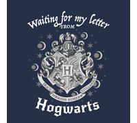Harry Potter Waiting For My Letter From Hogwarts Women's T-Shirt - Navy - XL