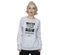 Harry Potter Wanted Bellatrix Lestrange Sweatshirt In Grey Grey L