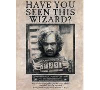Harry Potter Wanted Poster Sirius Black Canvas Print