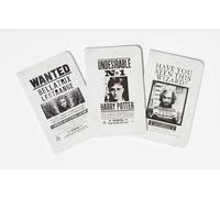 Harry Potter: Wanted Posters Pocket Journal Collection (Set of 3)