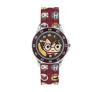 Harry Potter Warner Brothers Brown Printed Time Teacher Strap Watch HP9049