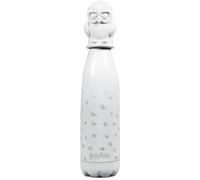 Harry Potter Water Bottle Hedwig Metal 500ml Double Walled 3D Lid Hot and Cold