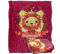 HARRY POTTER Watercolor Gryffindor Crest Officially Licensed Silky Touch Super Soft Throw Blanket 152 x 127 cm