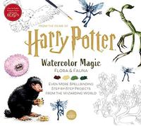 Harry Potter: Watercolor Magic: Flora and Fauna by Tugce Audoire (2022, Trade...