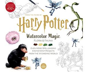 Harry Potter: Watercolor Magic: Flora & Fauna (Harry Po - Spanish Language Paper