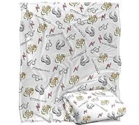 HARRY POTTER Whimsical Water Color Officially Licensed Silky Touch Super Soft Throw Blanket 152 x 127 cm