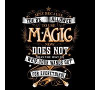 Harry Potter Whip Your Wands Out Sweatshirt - Black - M - Black
