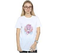 Harry Potter Women's Always Doe Cotton Boyfriend T-Shirt in White | Size: Small Harry Potter White S