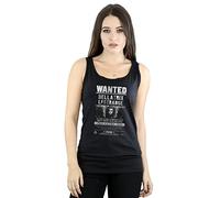 Harry Potter Women's Bellatrix Lestrange Wanted Vest X-Large Black