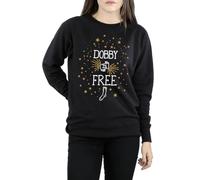 Harry Potter Women's Dobby Is Free Sweatshirt X-Large Black