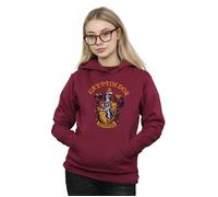Harry Potter Gryffindor Crest Hoodie In Burgundy Burgundy