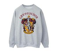 Harry Potter Women's Gryffindor Crest Sweatshirt Sport Grey Small