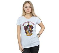 Harry Potter Women's Gryffindor Crest T-Shirt Sport Grey Medium