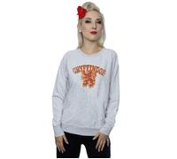 Harry Potter Women's Gryffindor Sport Emblem Sweatshirt in Grey | Size: XL Harry Potter Grey XL
