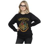 Harry Potter Women's Hogwarts Varsity Sweatshirt in Black | Size: Small Harry Potter Black S