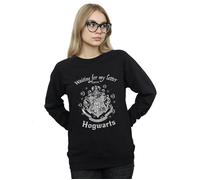 Harry Potter Women's Hogwarts Waiting For My Letter Sweatshirt in Black | Size: Small Harry Potter Black S