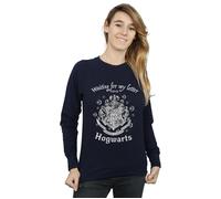 Harry Potter Women's Hogwarts Waiting For My Letter Sweatshirt in Navy | Size: Medium Harry Potter Navy M