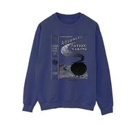 Harry Potter Women's Hufflepuff Quidditch Team Captain Sweatshirt in Navy | Size: 5XL Harry Potter Navy 5XL