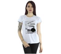 Harry Potter Women's Hufflepuff Quidditch Team Captain T-Shirt in Grey | Size: Small Harry Potter Grey S