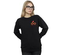 Harry Potter Women's I Solemnly Swear Breast Print Sweatshirt in Black | Size: 2XL Harry Potter Black 2XL