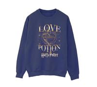 Harry Potter Women's Love Potion Sweatshirt in Navy | Size: Large Harry Potter Navy L