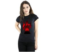 Harry Potter Women's Minerva McGonagall Silhouette Cotton T-Shirt in Black | Size: Small Harry Potter Black S