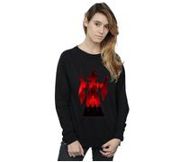 Harry Potter Women's Minerva McGonagall Silhouette Sweatshirt in Black | Size: 2XL Harry Potter Black 2XL