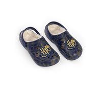 Harry Potter Womens Navy Logo Fur Lined Clogs | Soft Lining for Comfortable Wear | Casual Footwear for Every Day | Movie-Themed Clogs Merch - 5 UK