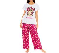 Harry Potter Womens Pyjamas Hogwarts Multicoloured Small