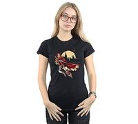 Harry Potter Women's Quidditch Seeeker T-Shirt Medium Black