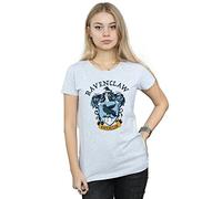 Harry Potter Women's Ravenclaw Crest T-Shirt Sport Grey Medium