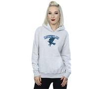 Harry Potter Women's Ravenclaw Sport Emblem Hoodie X-Large Heather Grey