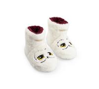 Harry Potter Women's Slipper Boots | White | Official Merch | Size: 12 Harry Potter White 12
