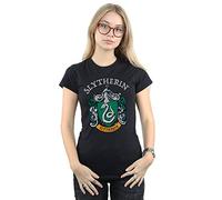 Harry Potter Women's Slytherin Crest T-Shirt Black XX-Large