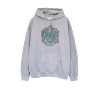 Harry Potter Women's Slytherin Heather Hoodie in Grey | Size: Large Harry Potter Grey L
