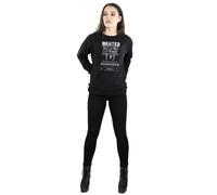 Harry Potter Women's Wanted Bellatrix Lestrange Sweatshirt in Black | Size: Medium Harry Potter Black M