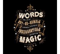 Harry Potter Words Are, In My Not So Humble Opinion Sweatshirt - Black - M